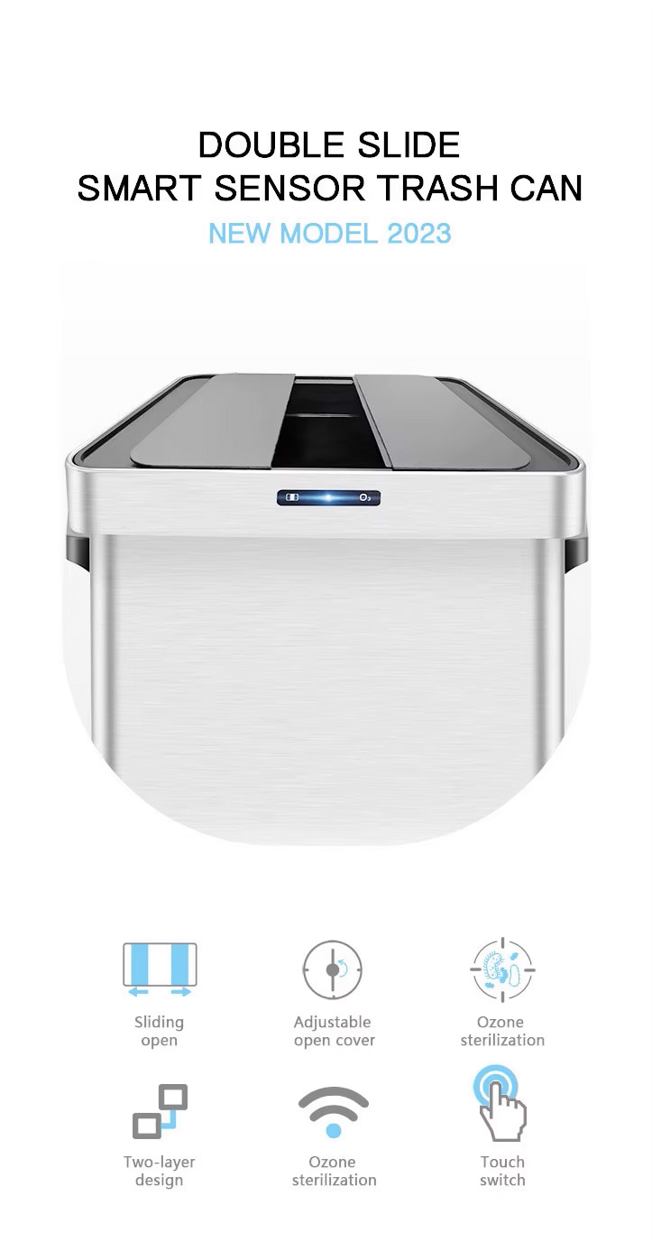 smart sensor trash bin-HN-ZK