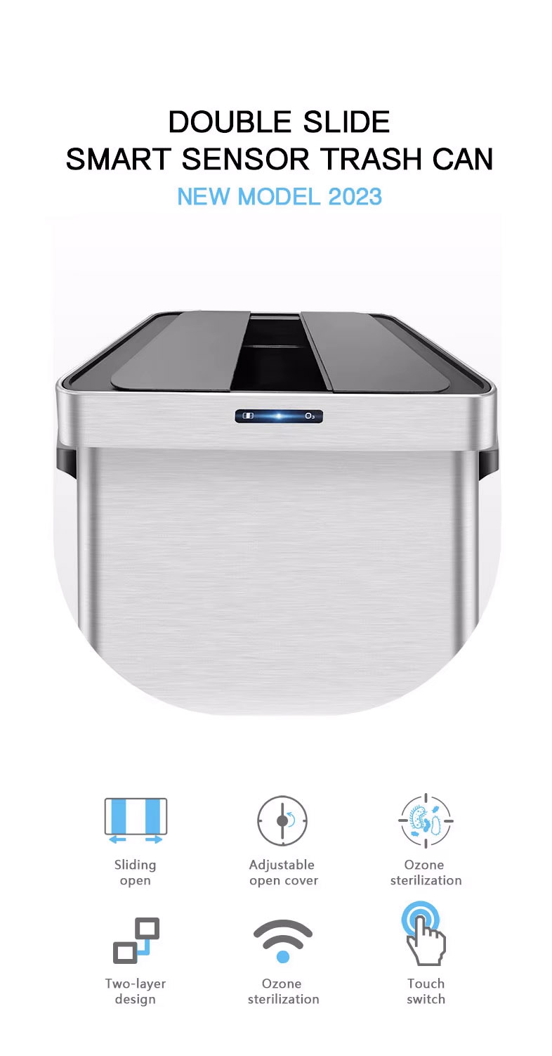 best touchless garbage can-HN-ZK-W