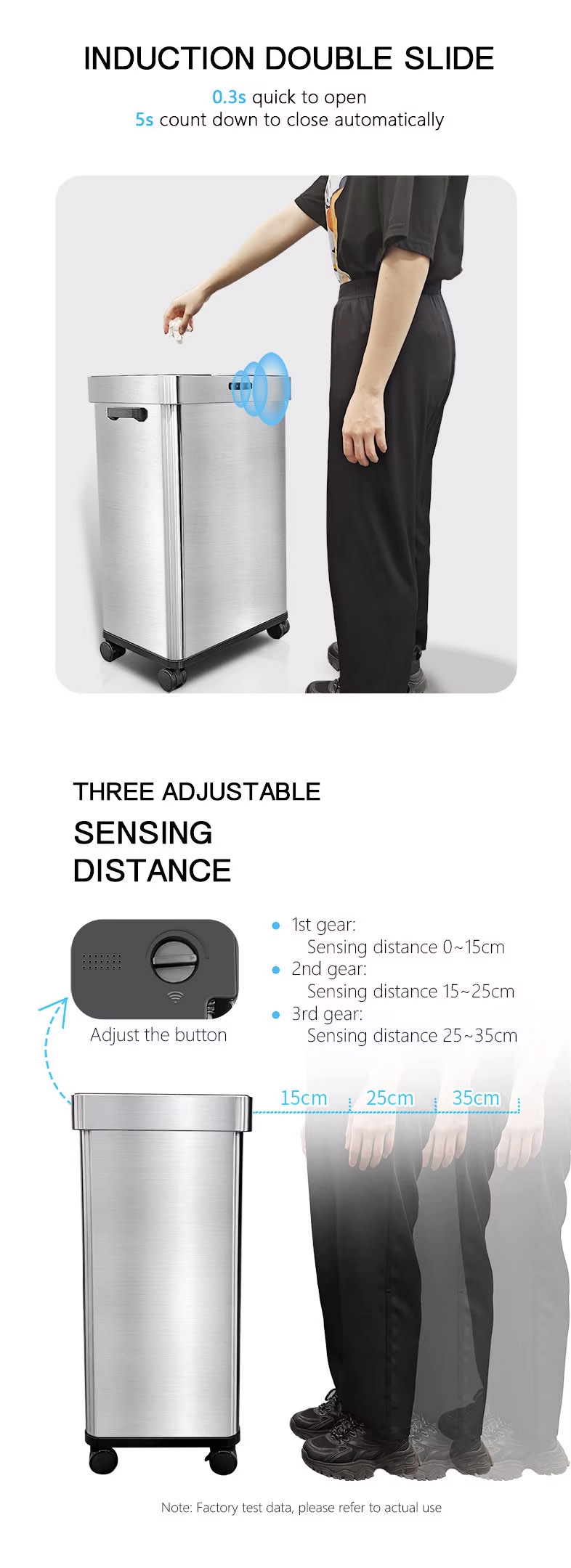 automatic kitchen garbage can-HN-ZK-W