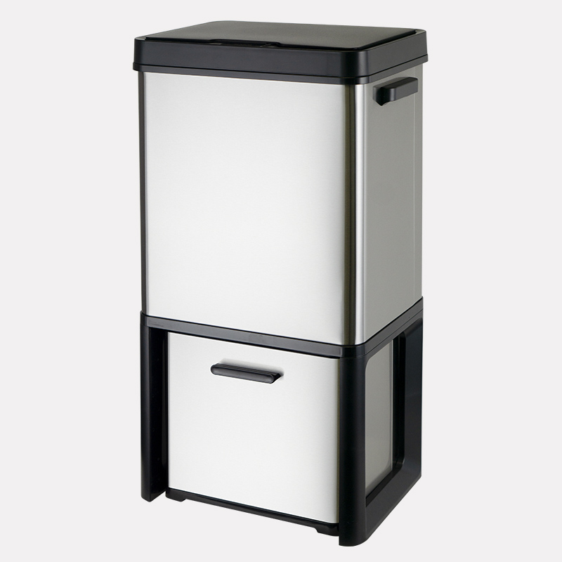 Sorting Recycling Sensor Bin-72L