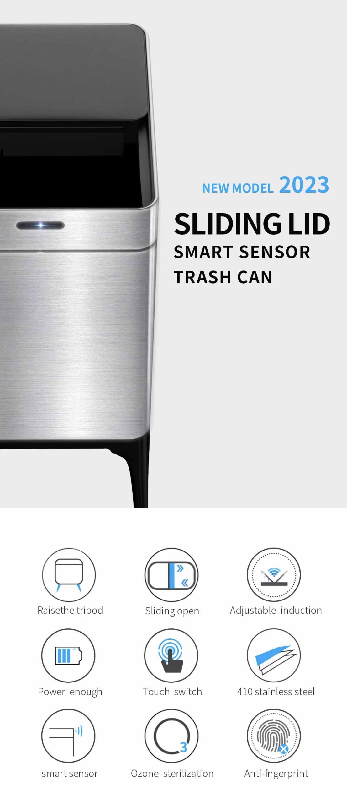 intelligent induction trash can-HN-ZH-L