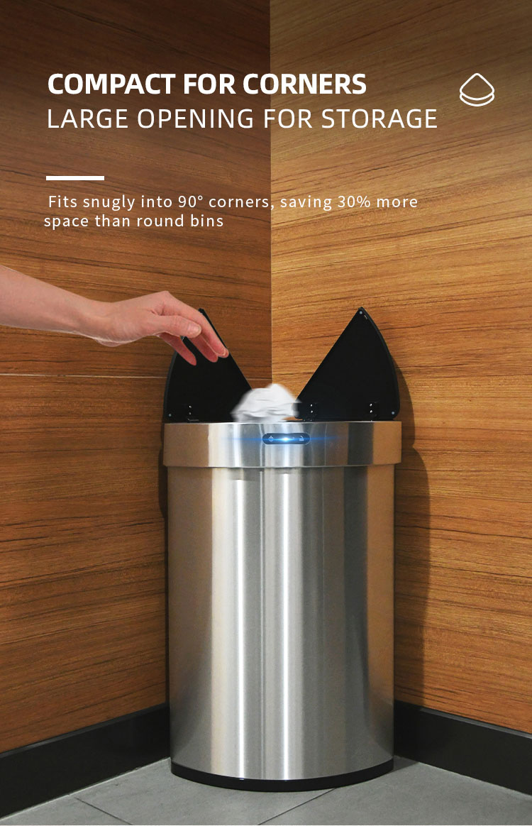 touchless waste bin-HN-ZW