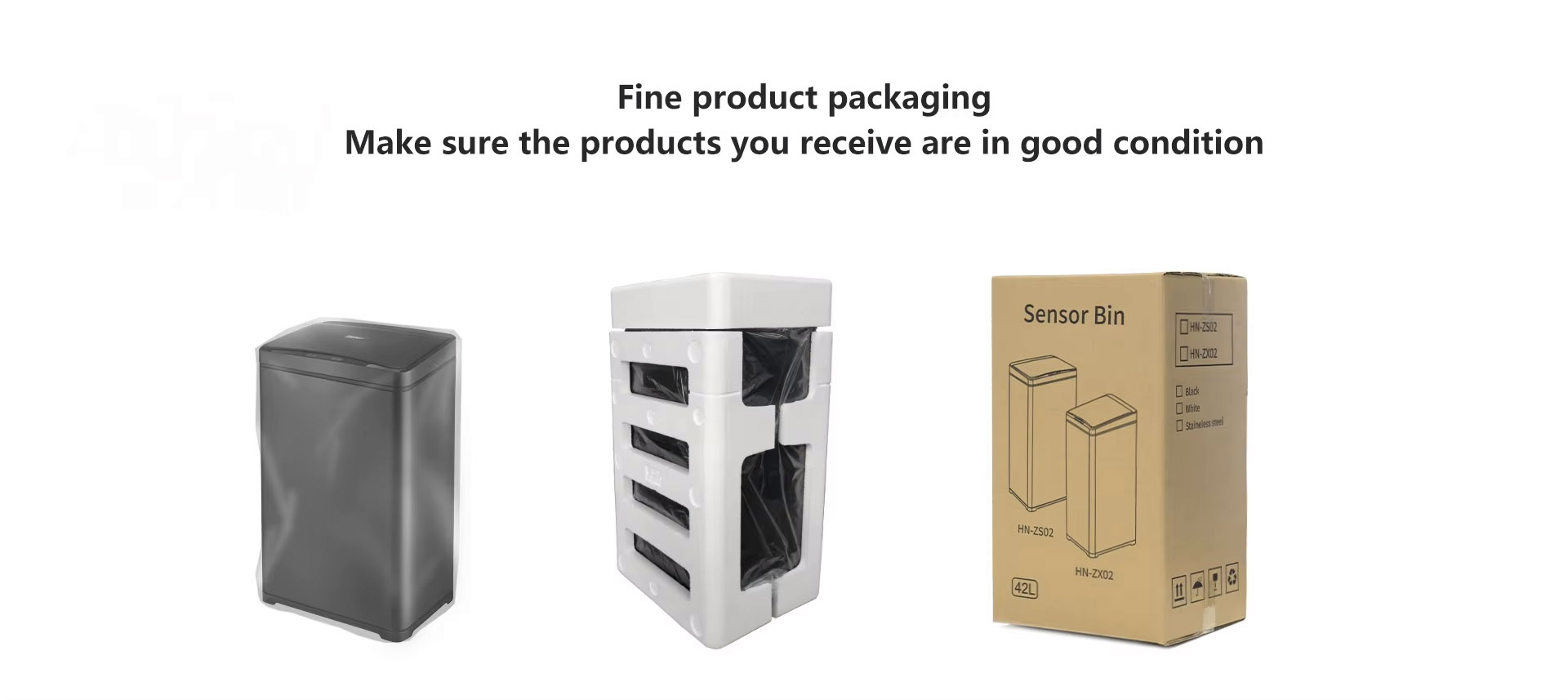 hands free waste bins-HN-ZS02-L
