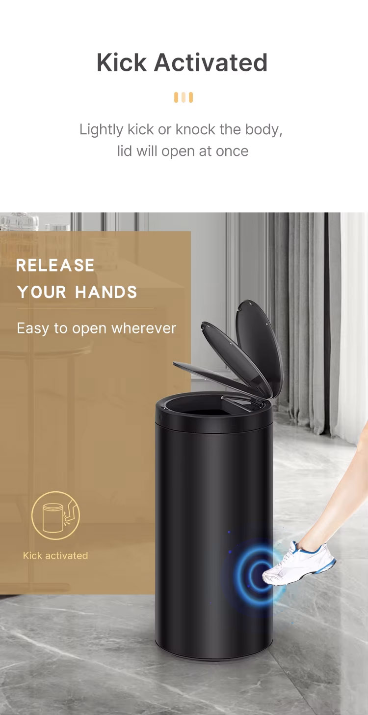 touchless smart trash can-HN-ZR