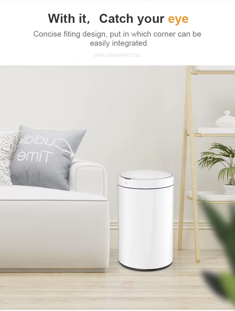 garbage can with motion sensor-HN-ZY