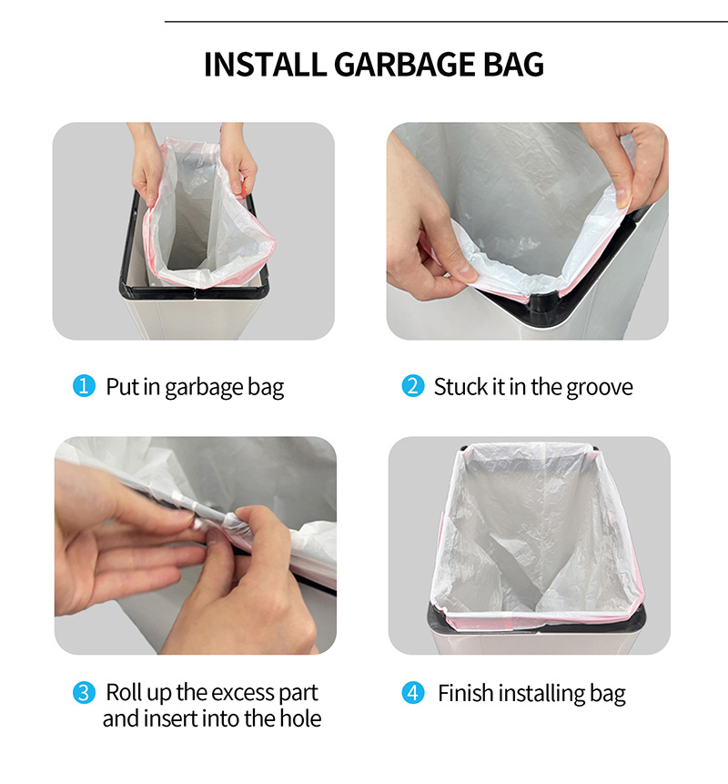 touch sensor trash can-HN-ZH